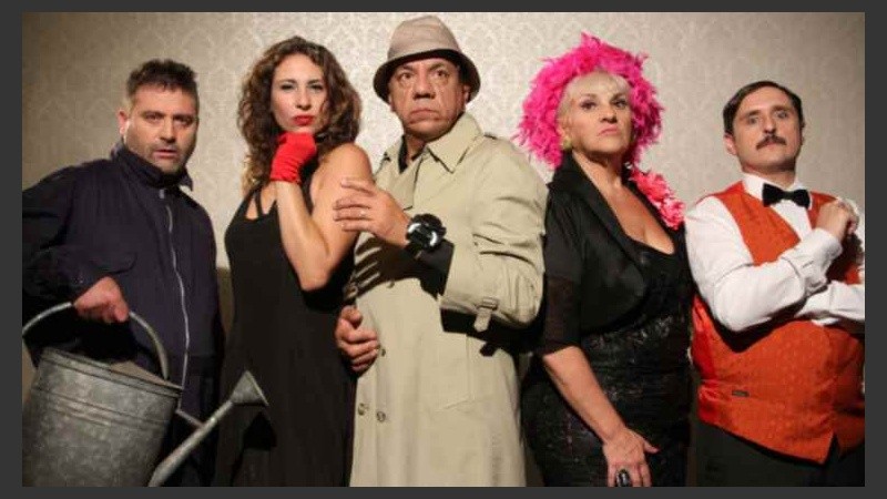  Roberto Moyano, Gachy Roldán, Federico Giusti, Melisa Patriarca y Ariel Fumis son los 