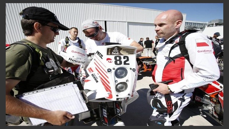 Piloto Michal Hernik fallecido hoy en Dakar 2015