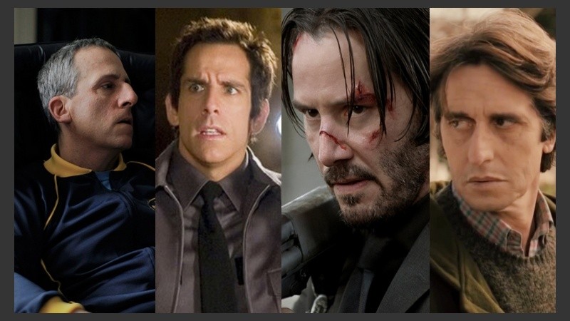 Cartelera masculina: Steve Carrell, Ben Stiller, Keanu Reeves y Diego Peretti protagonizan las novedades de la semana.