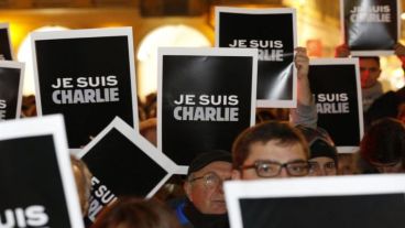 Manifestación en Francia en protesta atentado Charlie Hebdo