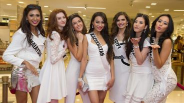 ¡Todas lindas! Las candidatas a Miss Universo 2015.