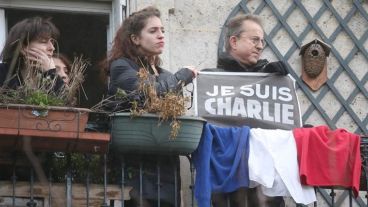 Los franceses están movilizados por el ataque a Charlie Hebdo.