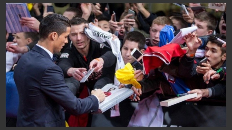 Cristiano Ronaldo en Balón de Oro 2014