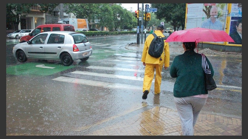Complicaciones para la gente que circula por las calles de la ciudad.