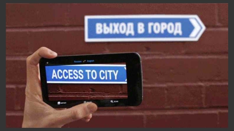 De momento, la captura con cámara ofrece traducciones en alemán, italiano, portugués, ruso y español. 