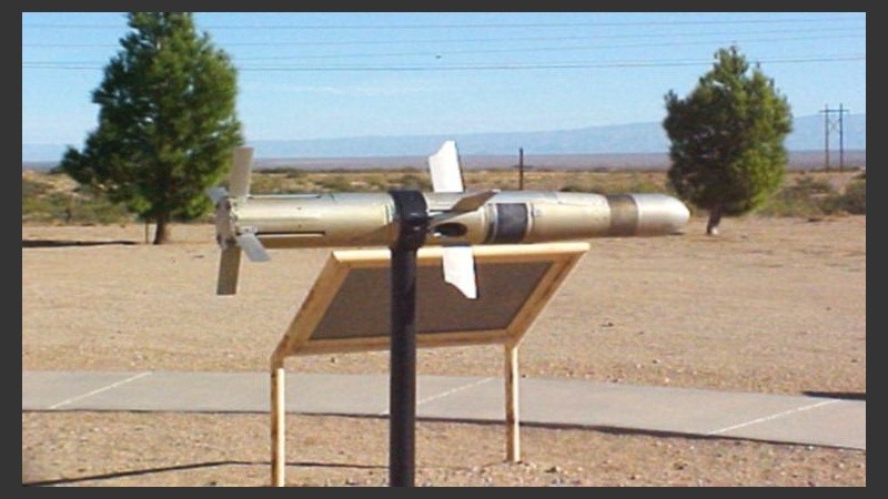 El misil Tow, fabricado en Estados Unidos.