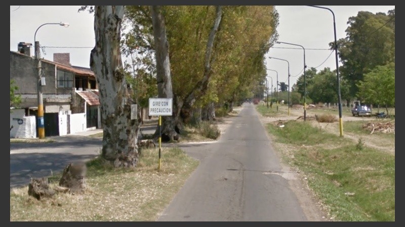 El crimen ocurrió en Lamadrid y Cafferata.