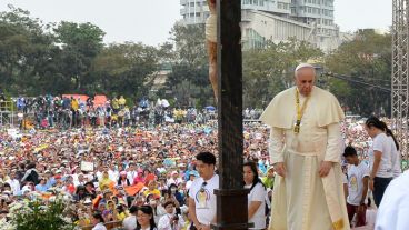 La misa se celebró este domingo ante millones de personas.