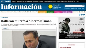 La noticia en el diario uruguayo El País.