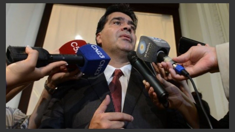 El gobernador de Chaco, Jorge Capitanich.