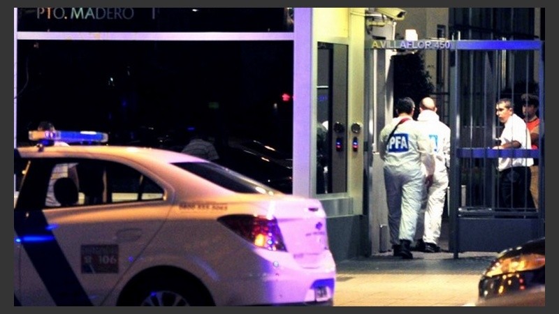 Las pericias en la casa del fiscal fueron filmadas para garantizar transparencia.