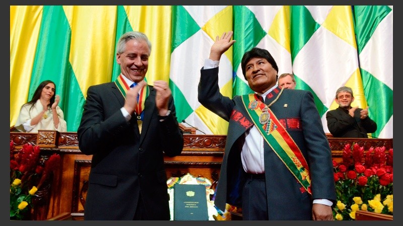 El acto de asunción de Evo Morales, quien asumió por tercera vez la presidencia de Bolivia.