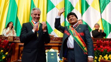 El acto de asunción de Evo Morales, quien asumió por tercera vez la presidencia de Bolivia.