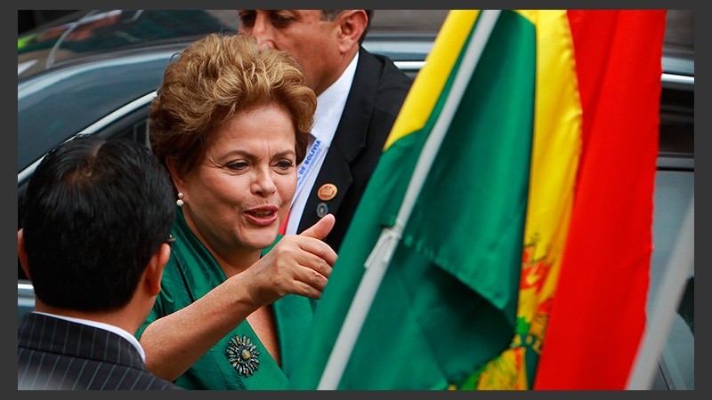 Dilma presente en Bolivia.