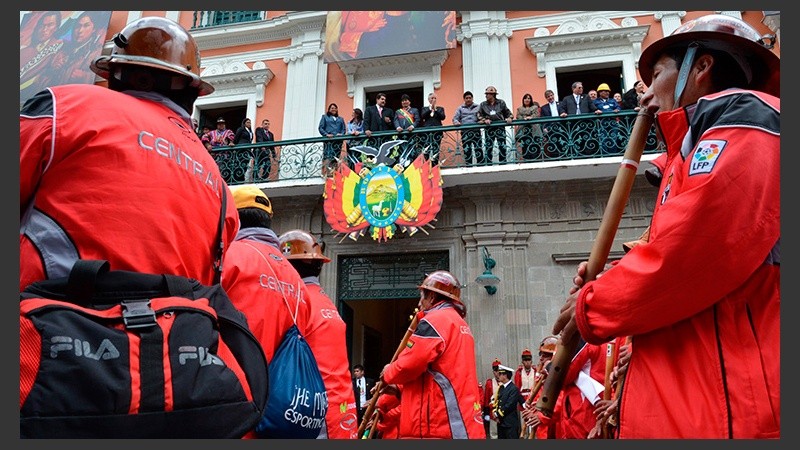 Hubo un desfile cívico y militar luego del acto.