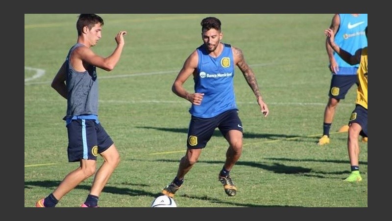 Ferrari ya se entrenó con el plantel auriazul.