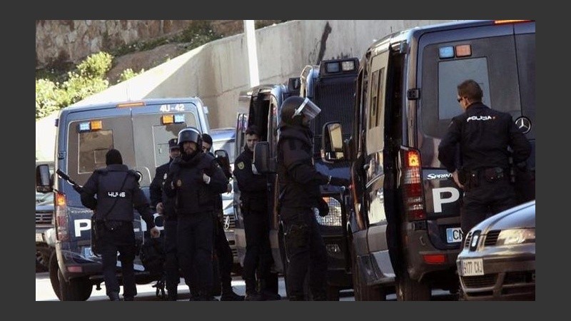 Las fuerzas de seguridad actuaron en barrio El Príncipe.