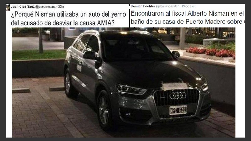 El auto de Nisman y la primicia; dos temas con Twitter como escenario.