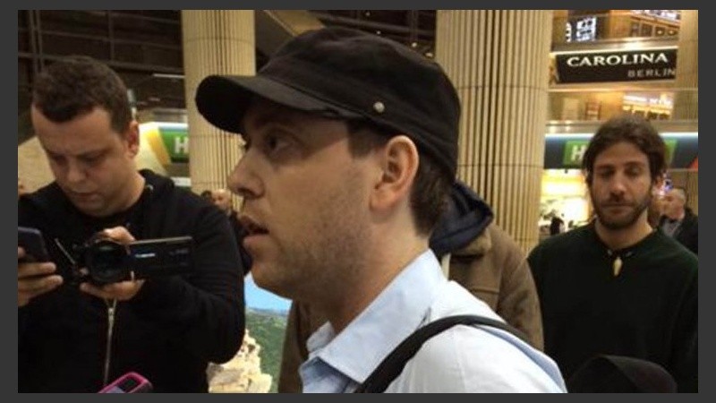 Pachter, de doble nacionalidad, arribó a Israel este domingo.