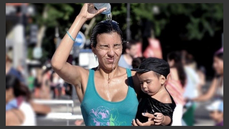 Las temperaturas en la región, todavía más altas. 
