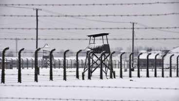 Vista general de las instalaciones del campo de concentración
