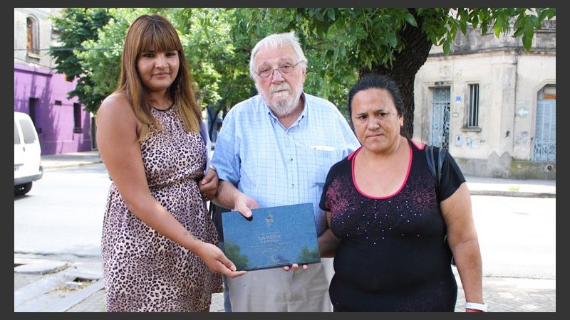 El acto se realizó este martes al mediodía en Santa Fe e Iriondo.