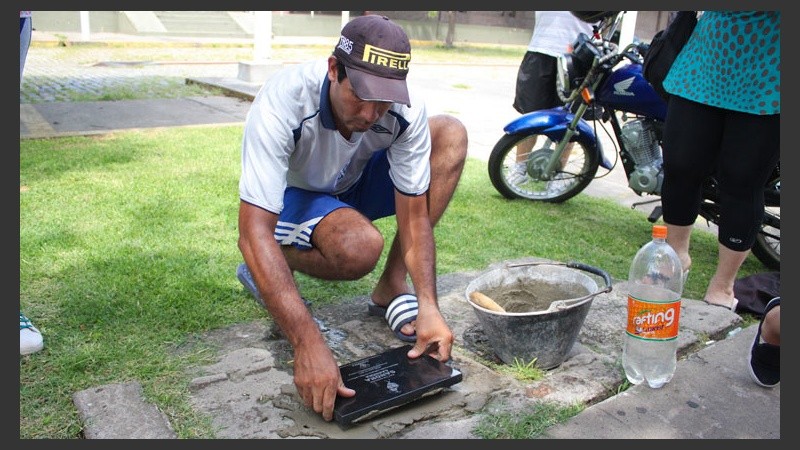 El acto se realizó este martes al mediodía en Santa Fe e Iriondo.