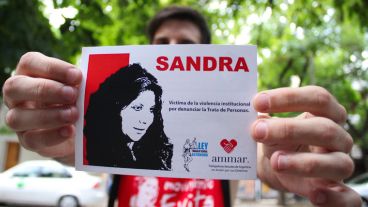 A 11 años de la muerte de Sandra Cabrera, hubo un acto en la zona de La Terminal.