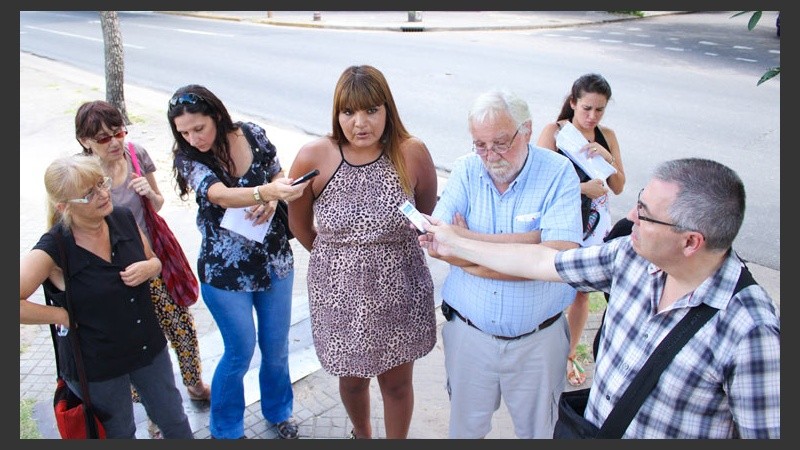 El acto se realizó este martes al mediodía en Santa Fe e Iriondo.
