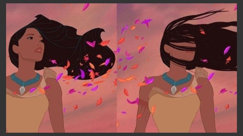 El peinado de Pocahontas no resiste el 