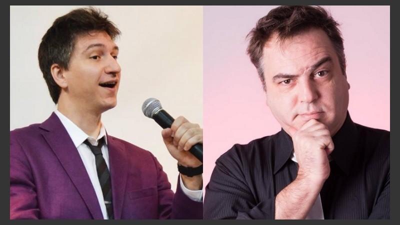 A las 22.30, “Saturados” es el espectáculo de stand up que presentan Jorge Fossetti y Gabriel Rocca. En Kika arte en bar, Urquiza 1580.