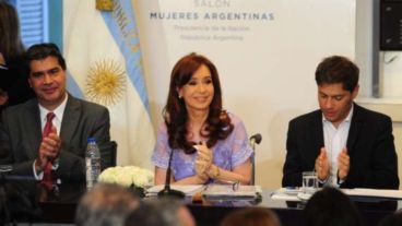 Cristina anunció el aumento de las jubilaciones correspondiente por ley a marzo.