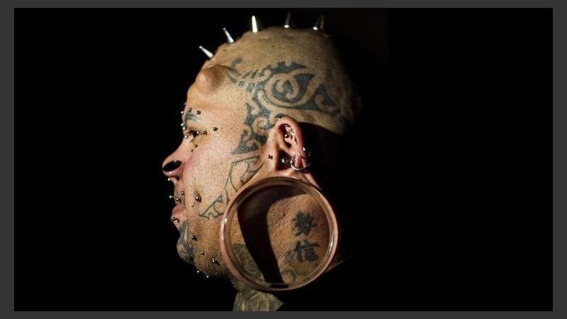 Los personajes más curiosos presentes en la feria de tatuajes en Venezuela.