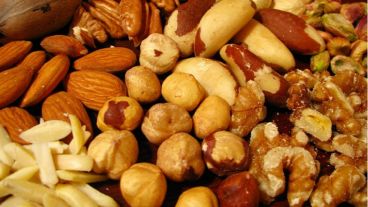 Los frutos secos, con su aporte de Omega 3, Omega 6 y vitaminas, son alimentos esenciales.