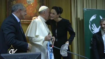 Lucha y su encuentro con el Papa en Roma.