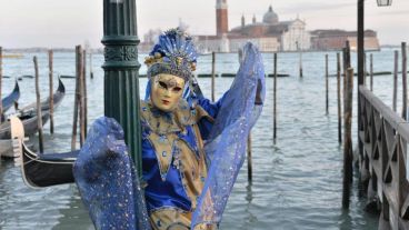 Puro glamour: arrancó el tradicional carnaval de Venecia.