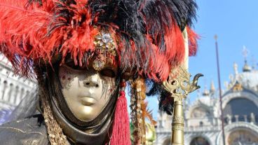 Las máscaras tienen un rol protagonista en la bella ciudad italiana.
