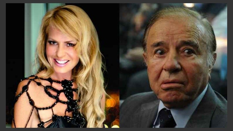 Bolocco y Menem se casron el 26 de mayo de 2001, e iniciaron los trámites de divorcio en 2007.