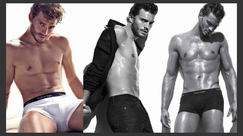 Jamie Dorman, además de actuar, se gana la vida como modelo.