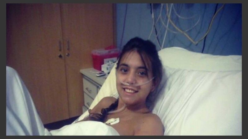 Luna aguarda con entusiasmo la concreción del trasplante.