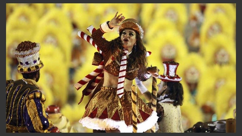 Mucha producción en los disfraces de las diferentes escuelas de samba.