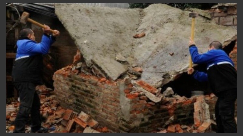 El búnker de Puerto Norte fue demolido el año pasado. 