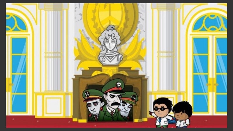 Zamba fue nominada por un capítulo que versa sobre la última dictadura militar argentina. 