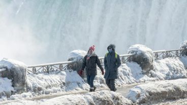 Las temperaturas en el sur de Canadá y norte de Estados Unidos, descendieron en algunos puntos, hasta los 30 grados centígrados bajo cero.