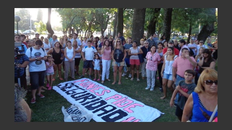 La intendenta Mónica Tomei tuvo que retirarse tras las quejas de vecinos.