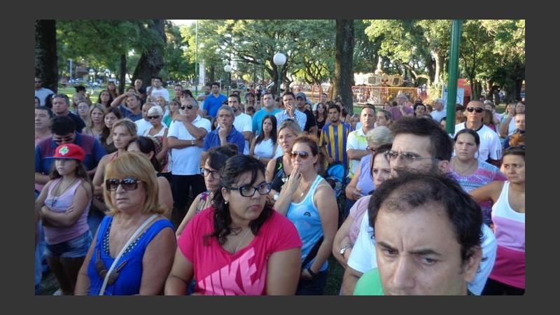 Unos 400 vecinos pidieron seguridad.