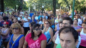 Unos 400 vecinos pidieron seguridad.