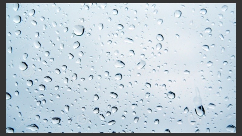 Algunas gotas madrugadoras. 