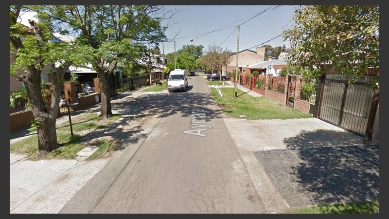 El pasaje Aymará donde se produjo el hecho. 