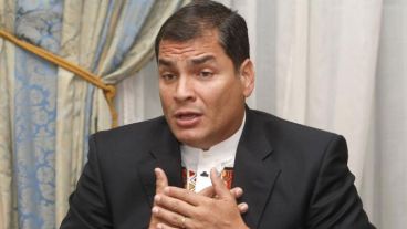 El presidente ecuatoriano celebró la decisión de Rafecas.